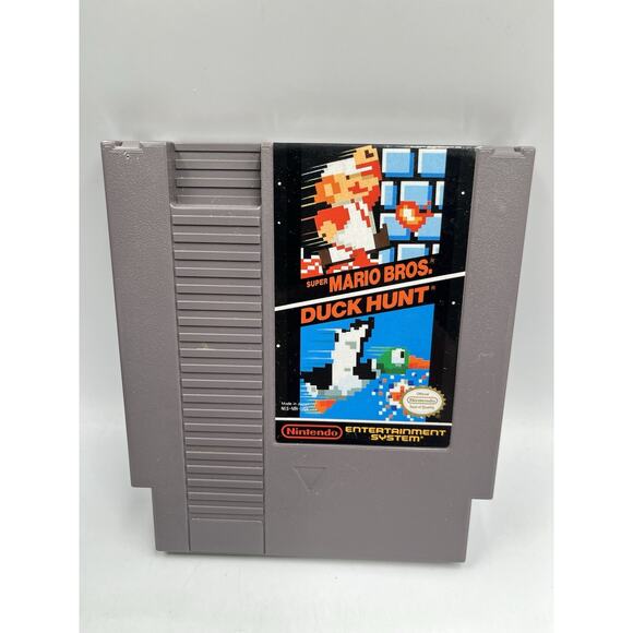 Super Mario Bros./Duck Hunt (Nintendo Entertainment System, 1988) Cart Only NES - Picture 1 of 7